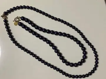 다크 네이비 매트 컬러 목걸이