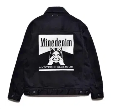 HYSTERIC GLAMOUR Minedenim 블랙 데님 자켓