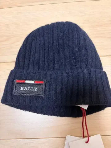 BALLY 네이비 니트 모자 ONE SIZE