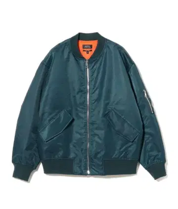 A.P.C. MA-1 자켓 M 다크 그린