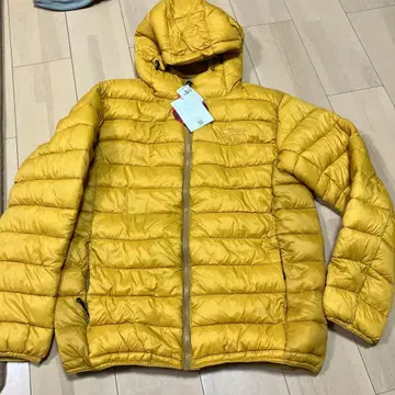 새상품 미사용 퍼스트 다운 L 남성용 후드 점퍼 자켓