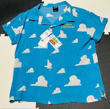 토이스토리 버즈 라이트이어 오픈 카라 셔츠 새상품 키즈 L 사이즈 셔츠