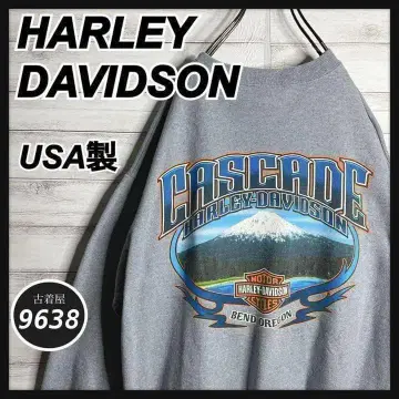 [ 구하기 어려움!! ] 할리데이비슨 USA제 백 프린트 빅 루즈