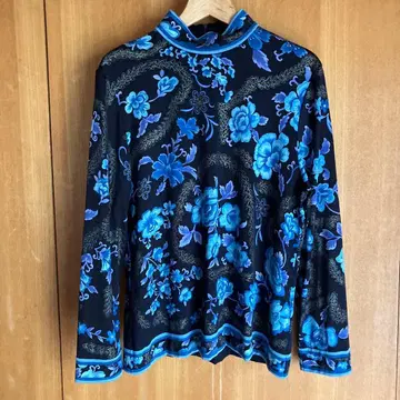 LEONARD 꽃무늬 긴팔 T셔츠 LL