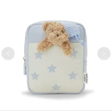 gelato pique GOOD NIGHT BEAR 파우치 (OWHT)