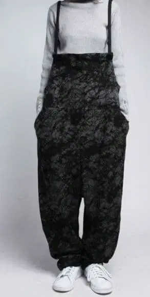 안티카 모드 패턴 절개 살로펫 사루엘 팬츠