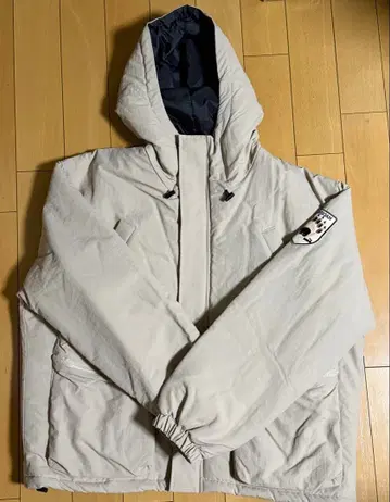 nutellike 마운틴 패치 후드 패딩