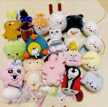 포메라니안 서러브레드 시로탄 네코펜비요리 빤쮸토끼 봉제 인형