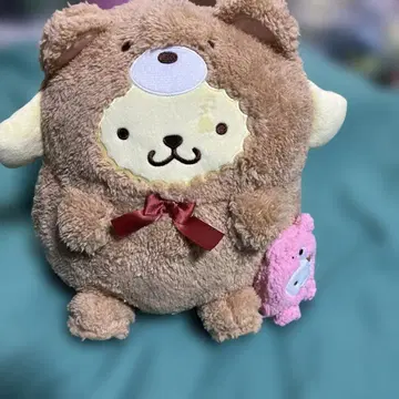 폼폼푸딩 언제나 함께 페어 봉제 인형 산리오 캐릭터즈