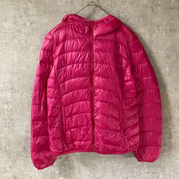 UNIQLO 울트라 라이트 다운 자켓 경량 핑크 M 사이즈 여성용