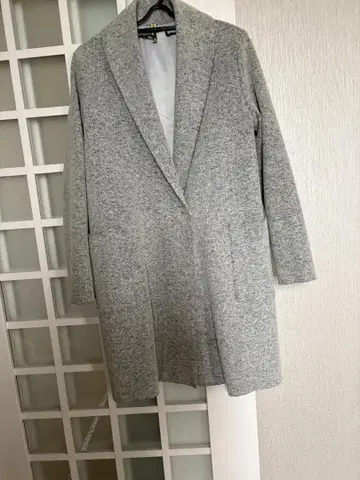 그레이 체스터 코트 사이즈 38