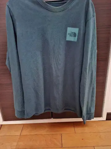 THE NORTH FACE 긴팔T셔츠 L 다크 그린