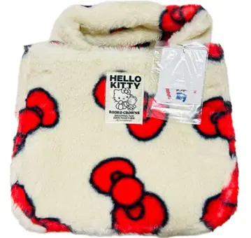 로데오 크라운즈 RODEO CROWNS 키티 KITTY 인조 모피 토트