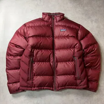 00s Patagonia 인슐레이션 구스 다운 자켓 와인 레드