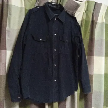 90s toilet 긴팔 웨스턴 셔츠