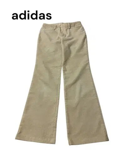 e532 adidas 베이지 플레어 팬츠