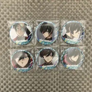 [ 약간의 가격 인하 가능 ] 블루 록 이토시 린 캔뱃지 세트 6개