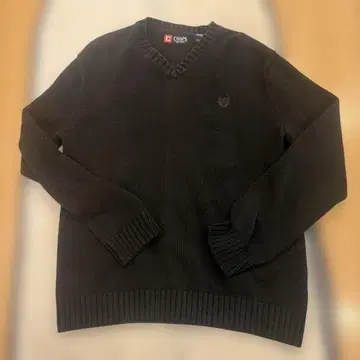 CHAPS 블랙 니트 스웨터 L 사이즈