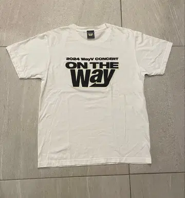 WayV 티셔츠 ON THE WAY M 사이즈