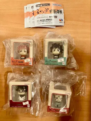 주술회전 룩업 미니어처 컬렉션 컴플리트 컴프 세트