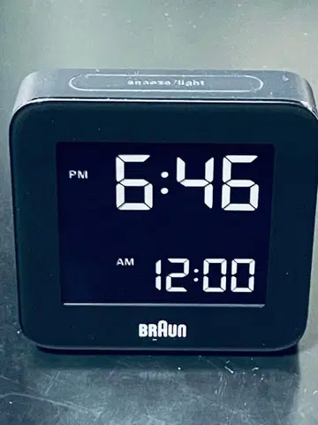 brown 알람 시계