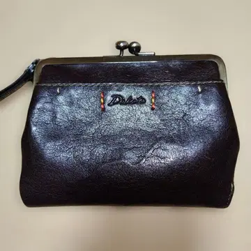 Dakota 브라운 계열 가마구치 & L자 지퍼 타입