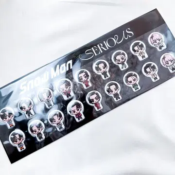 새상품 미개봉 Snow Man 스노푸쿠 씰 s-6