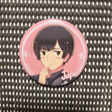 헤타리아 캔뱃지 일본 블랙 포멀