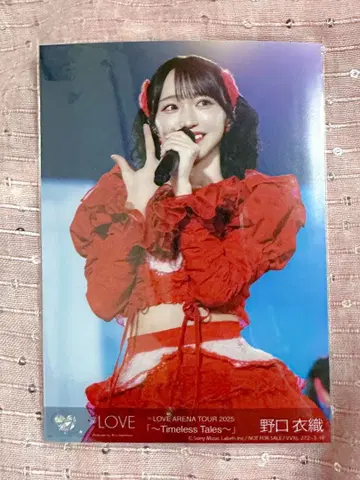 이코라브 노구치 이오리 원반 타입 A 봉입 브로마이드 TT 투어 특별히,