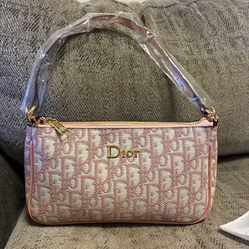 파우치 숄더백 핑크