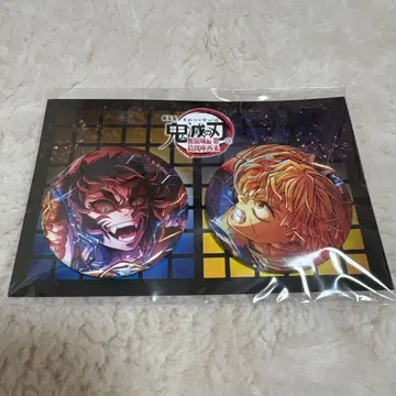 귀멸의 칼날 극장판 무한성편 캔뱃지 세트 카이가쿠&젠이츠