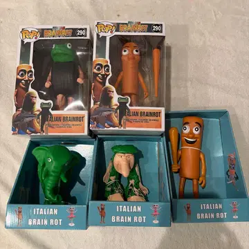 이탈리안 브레인 로트 피규어 세트