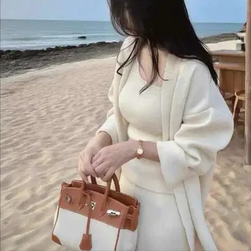 [ 새상품 3셋업 ] 니트 가디건 니트탑 니트 팬츠