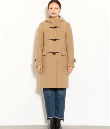 레어 42 사이즈 Green Label Relaxing 더플 코트 카멜