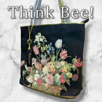 [ 새상품 ] Think Bee! 싱크비 테놀 토트백 자수 금