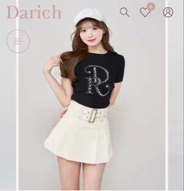Darich DR 비쥬 리브 니트탑