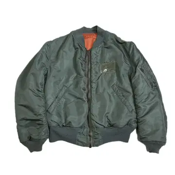60s 미군 실용 MA-1 플라이트 자켓 L ALPHA 사제