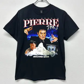 피에르 타키 전기 그루브 [XL 사이즈] T셔츠 블랙