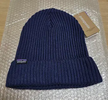 Patagonia 니트 모자 네이비 택 포함 미사용 새상품