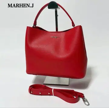 컨디션 최상 말헨제이 한국 한류 2way 핸드백 숄더백 빨간색