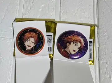 IMPACT 태양조 키타미 유세이 3SKM 캔뱃지 2개 세트