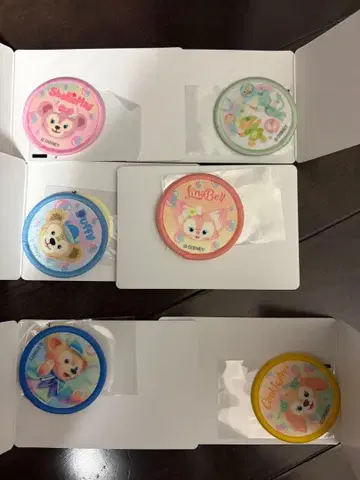 더피앤프렌즈 컬러풀 해피니스 와펜 묶음 판매