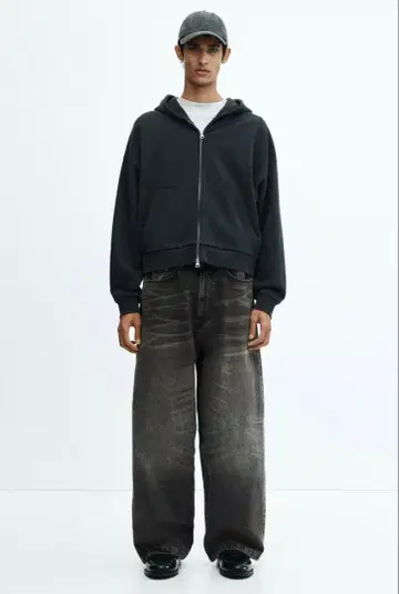 H&M 슈퍼 배기 데님 W29