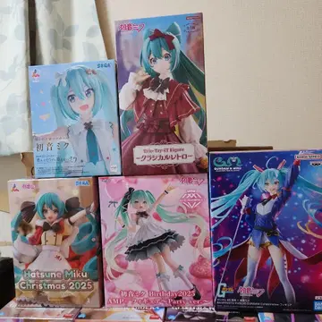 하츠네 미쿠 피규어 5체 세트
