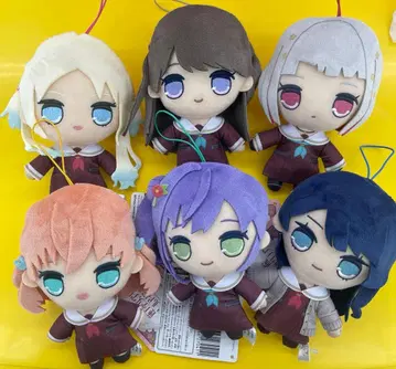 러브 라이브! 하스노소라 큐루마루 봉제 인형 6종 컴프 세트