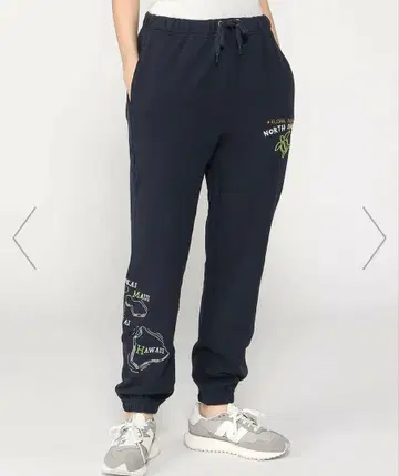 플라라니하와이 쭈리 자수 롱팬츠