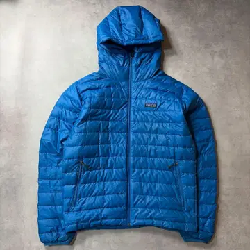00s Patagonia Down sweater hoody Blue