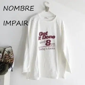 NOMBRE IMPAIR 놈브르 임페어 롱T 긴팔