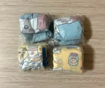치이카와 x 산리오 캐릭터즈 에코백 4개 묶음 판매