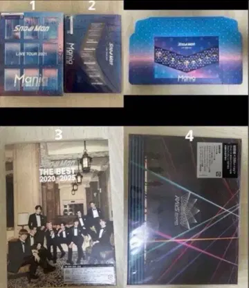 [ 오늘 구매 시 내일 발송 ] SnowMan 블루레이 4점